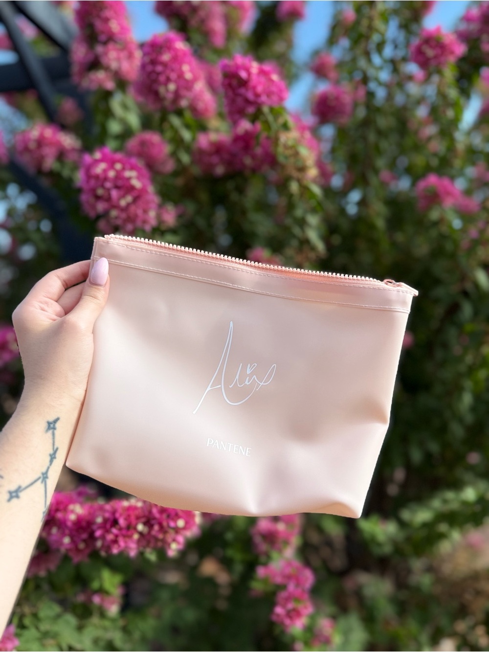 Alix x Blush Pink Cosmetic Pouch